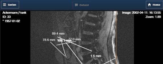 Ecktexte ignorieren Hinweis Patienten Suche